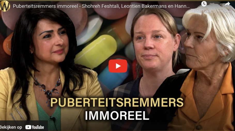 De Nieuwe Wereld - Puberteitsremmers immoreel - Shohreh Feshtali, Leontien Bakermans en Hanneke Kouwenberg