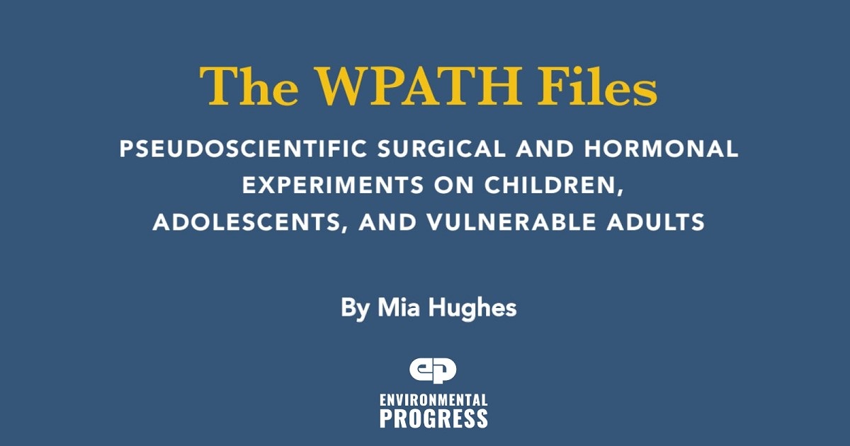 The WPATH Files - Environmental Progress
